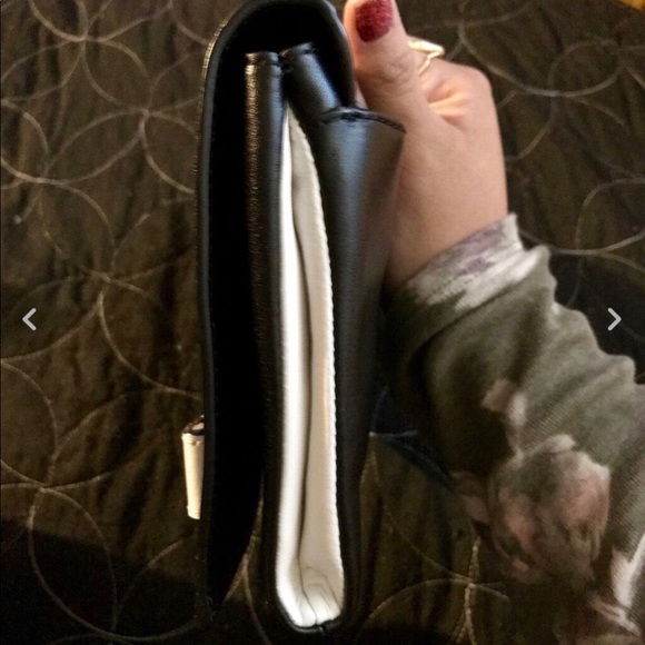 Michael Kors crossbody & clutch black leather - Picture 4 of 8